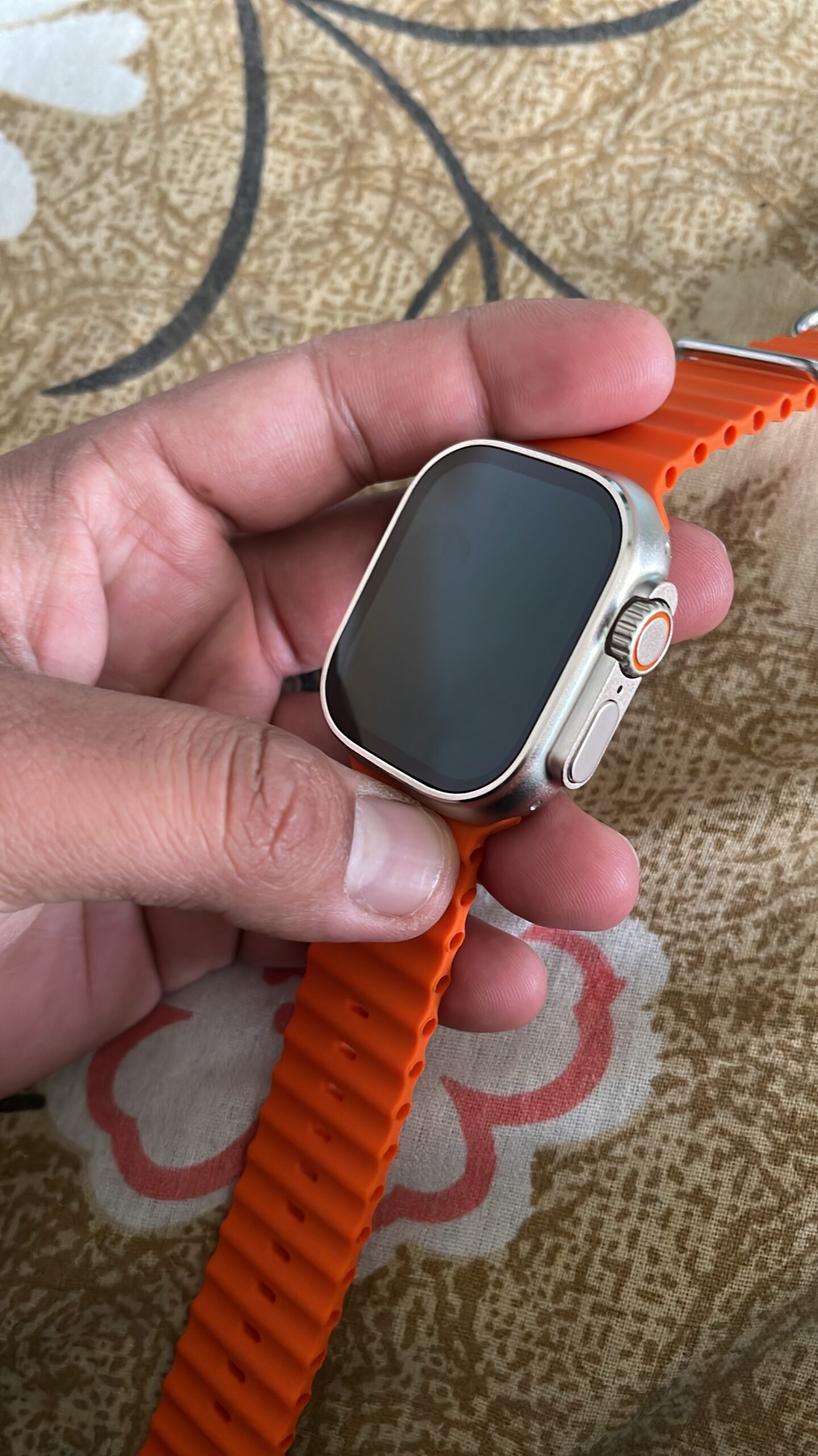 Orange Amoled Display Smartwatch, Model Name/Number: Hk8 Pro Max Ultra at  Rs 2600/piece in Tirunelveli