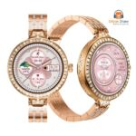 HW16 mini Smart Watch Women Fashion jewellery Set - Image 2
