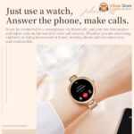 HW16 mini Smart Watch Women Fashion jewellery Set - Image 6
