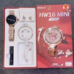 HW16 mini Smart Watch Women Fashion jewellery Set - Image 7