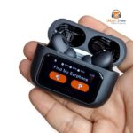 A9 Earbuds Pro 2 With Display - black